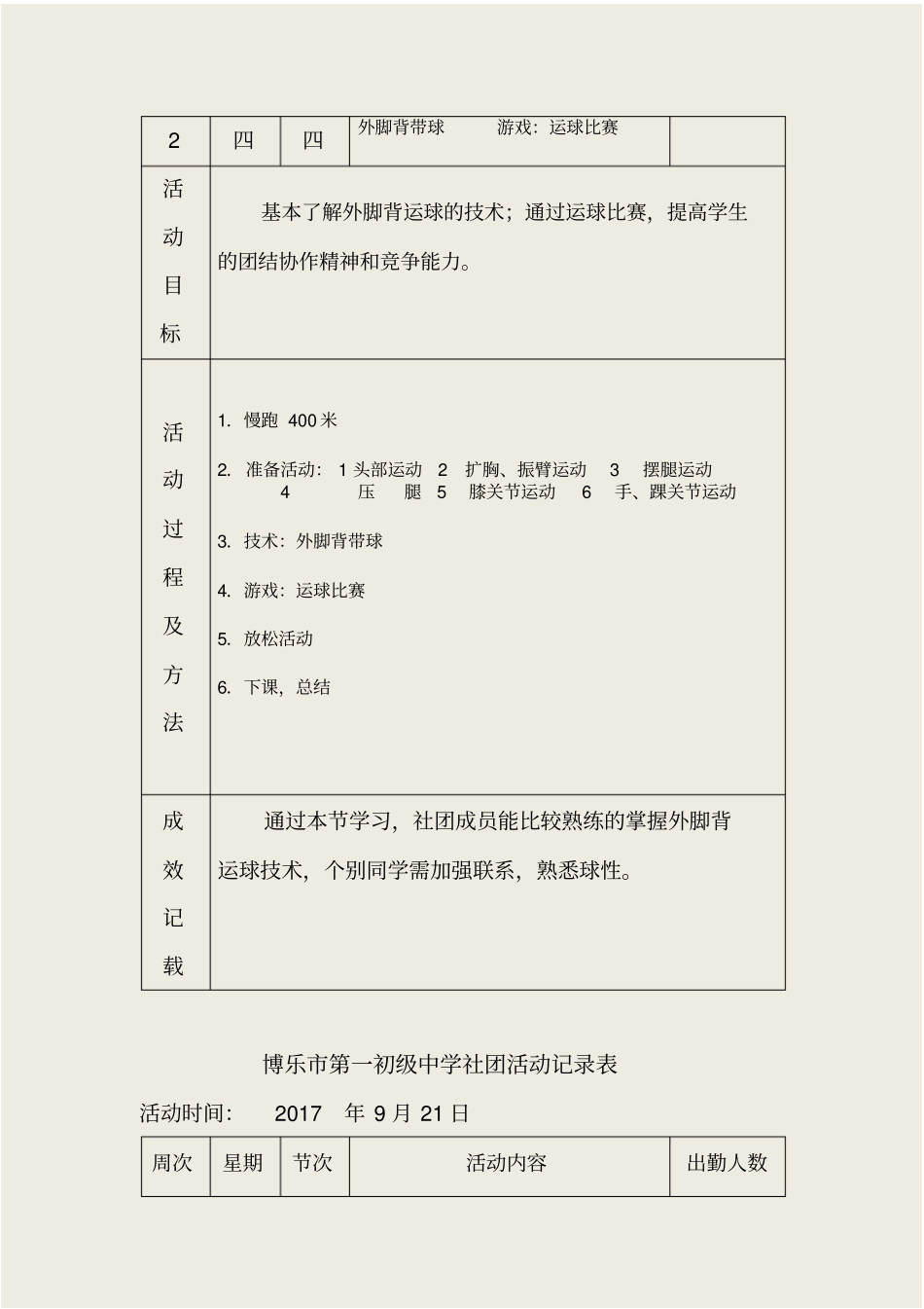 社团活动记录足球_第3页