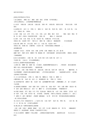 祖传中医外科验方汇总