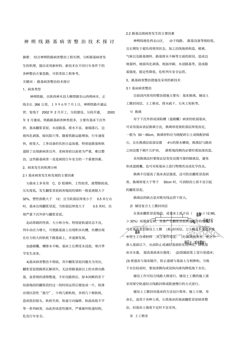 神朔线路基病害整治技术探讨OK!_第1页