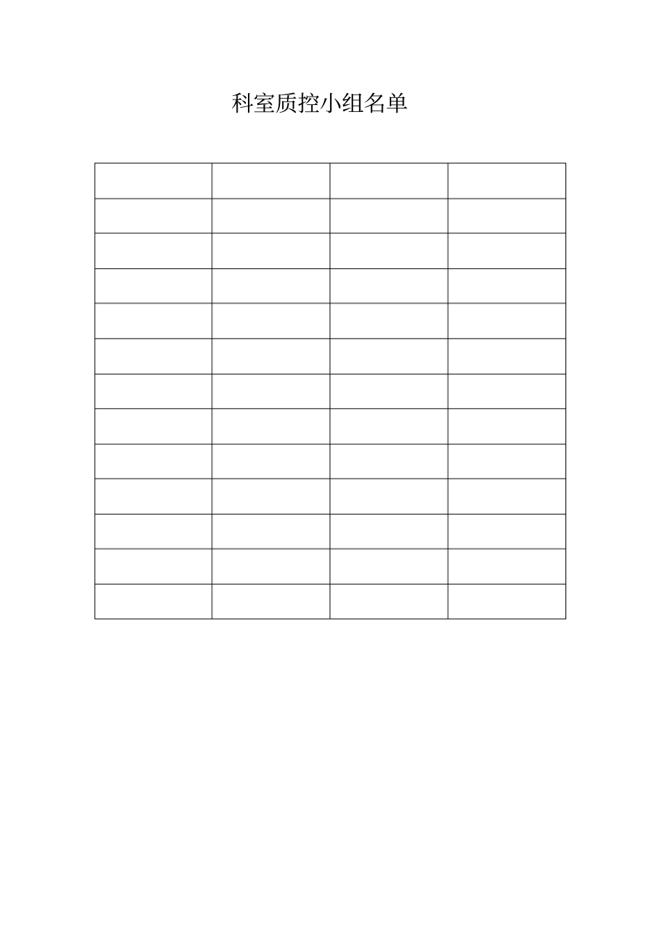 科室质量与安全管理记录麻醉科_第2页