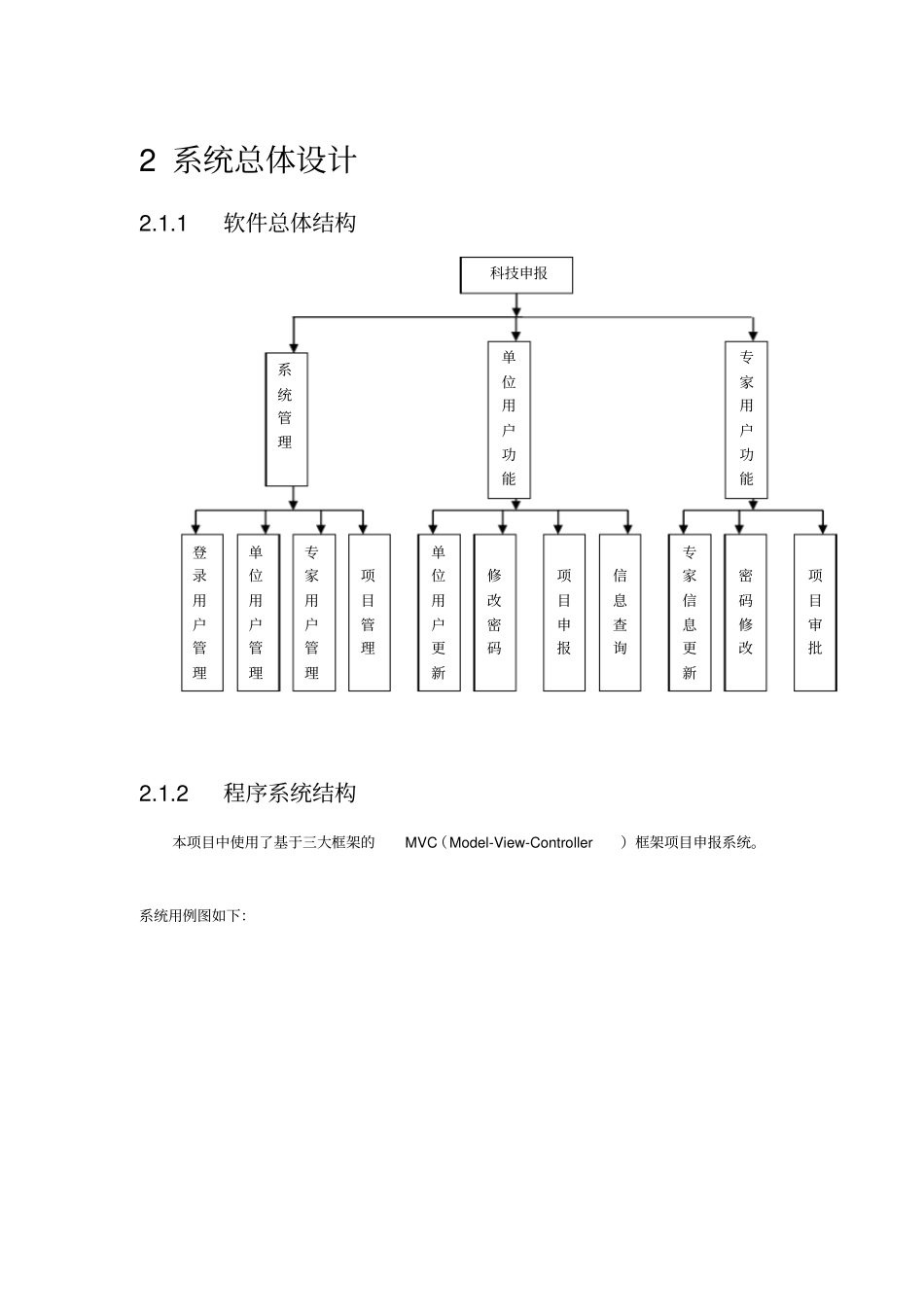 科技项目申报系统设计说明书_第3页