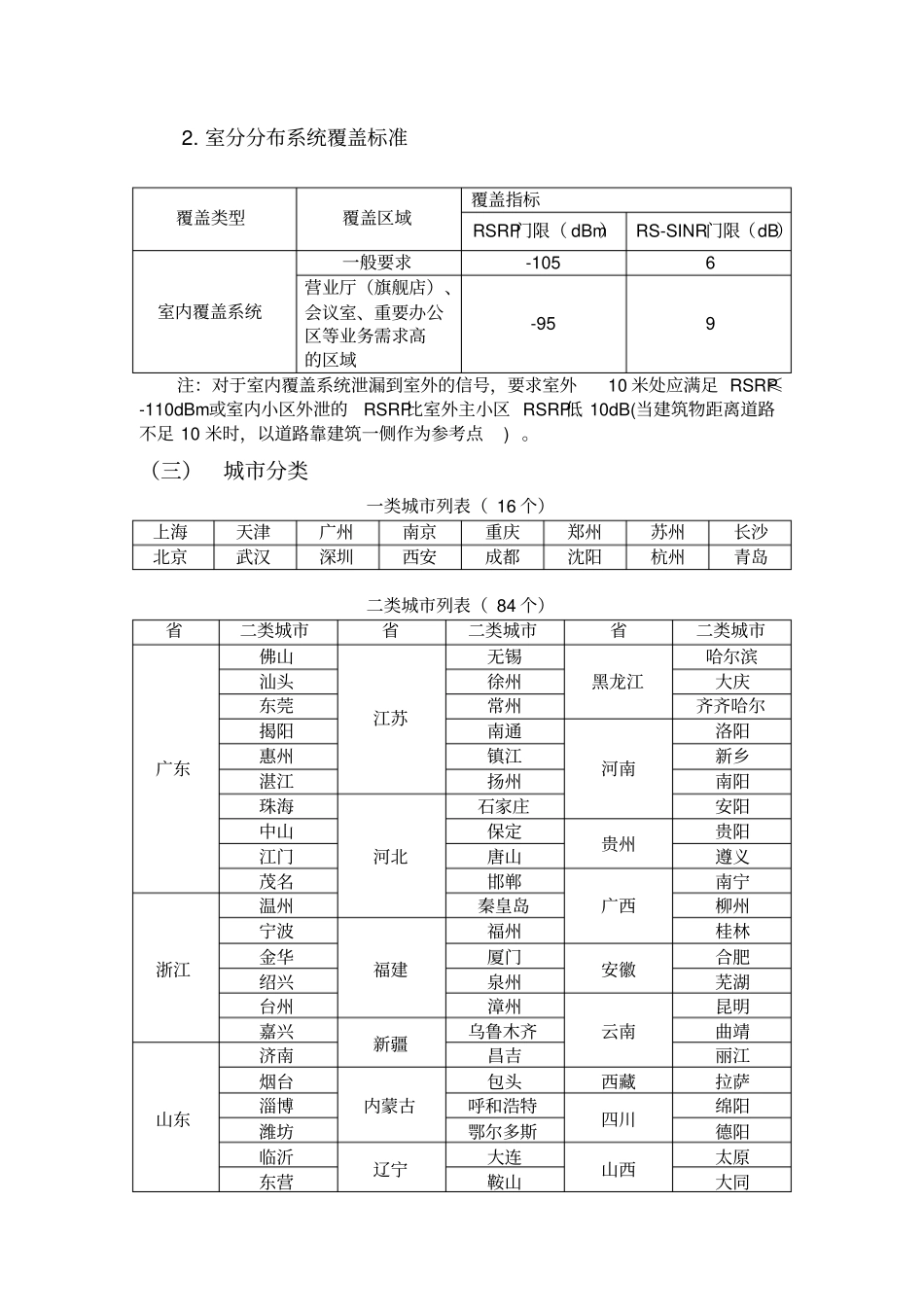 移动4G网络一期工程建设及项目管理要求1资料_第2页