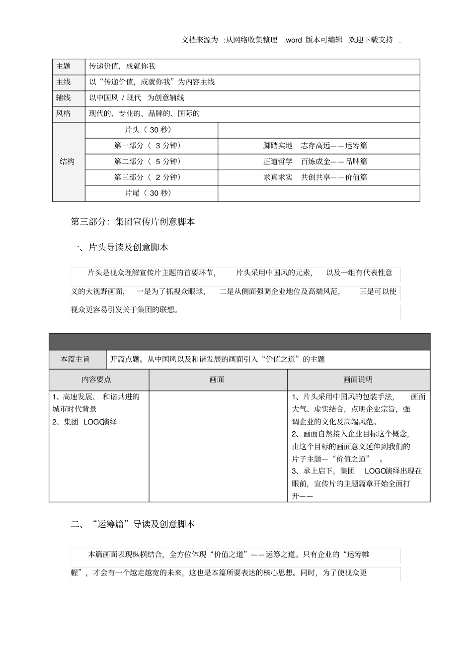 税翼宣传片策划方案_第3页