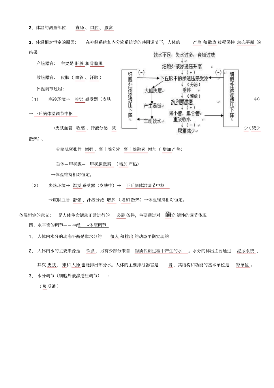 稳态知识点总结_第2页