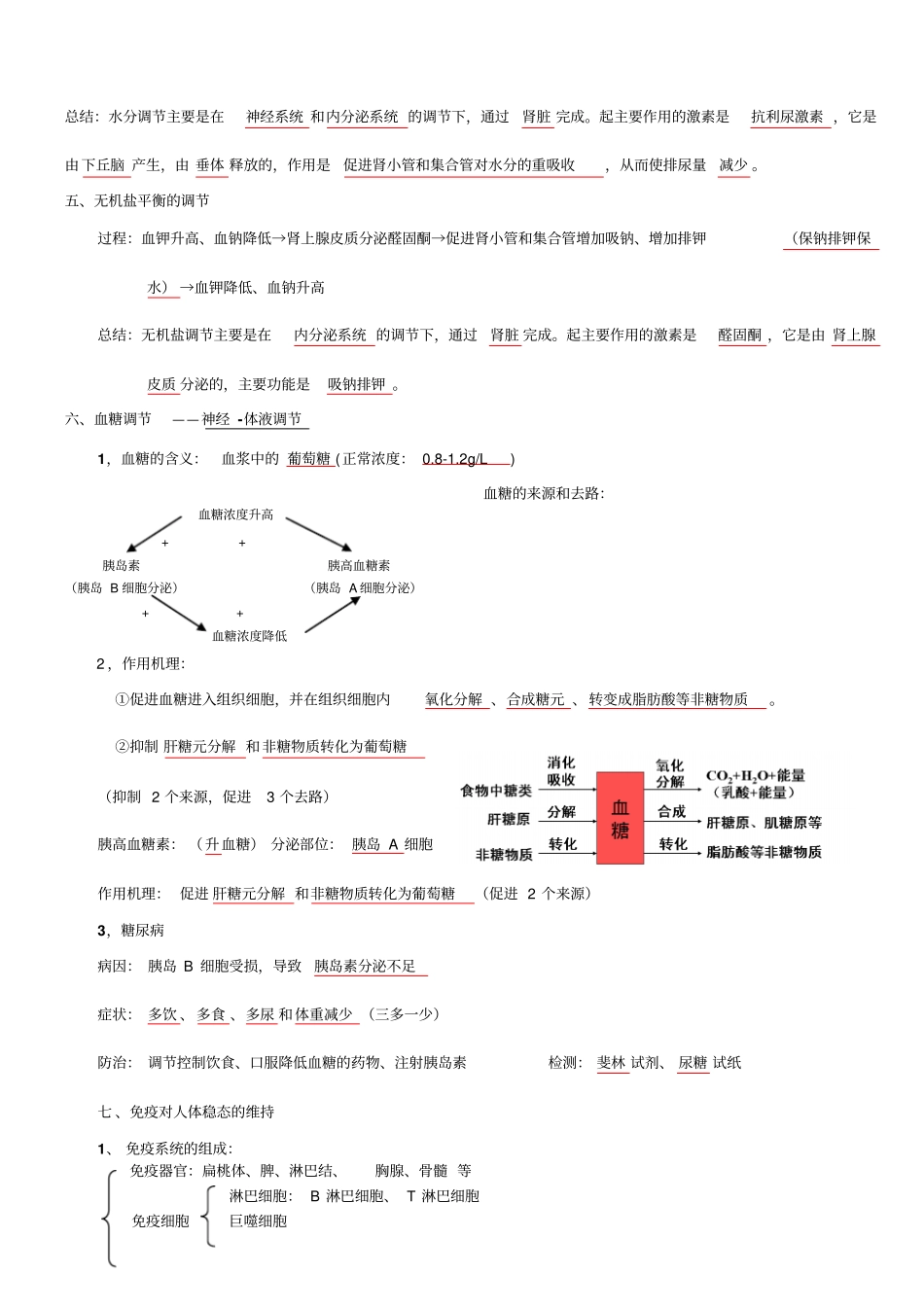 稳态知识点总结_第3页