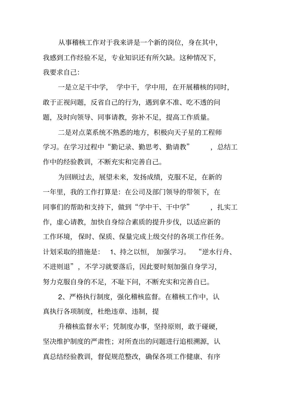 稽核年工作总结_第3页