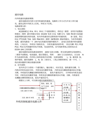 空调通讯故障维修
