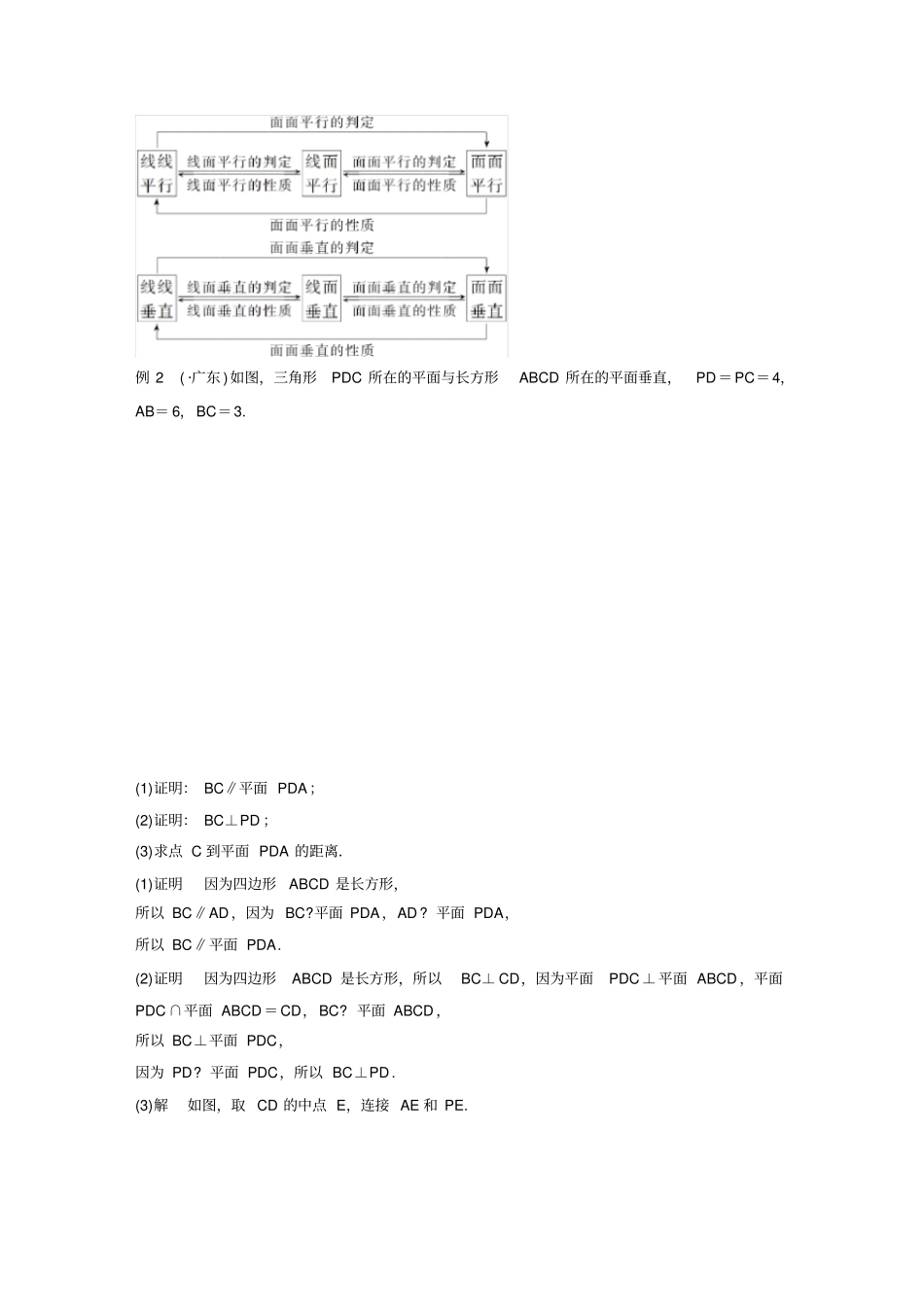 空间平行与垂直_第3页