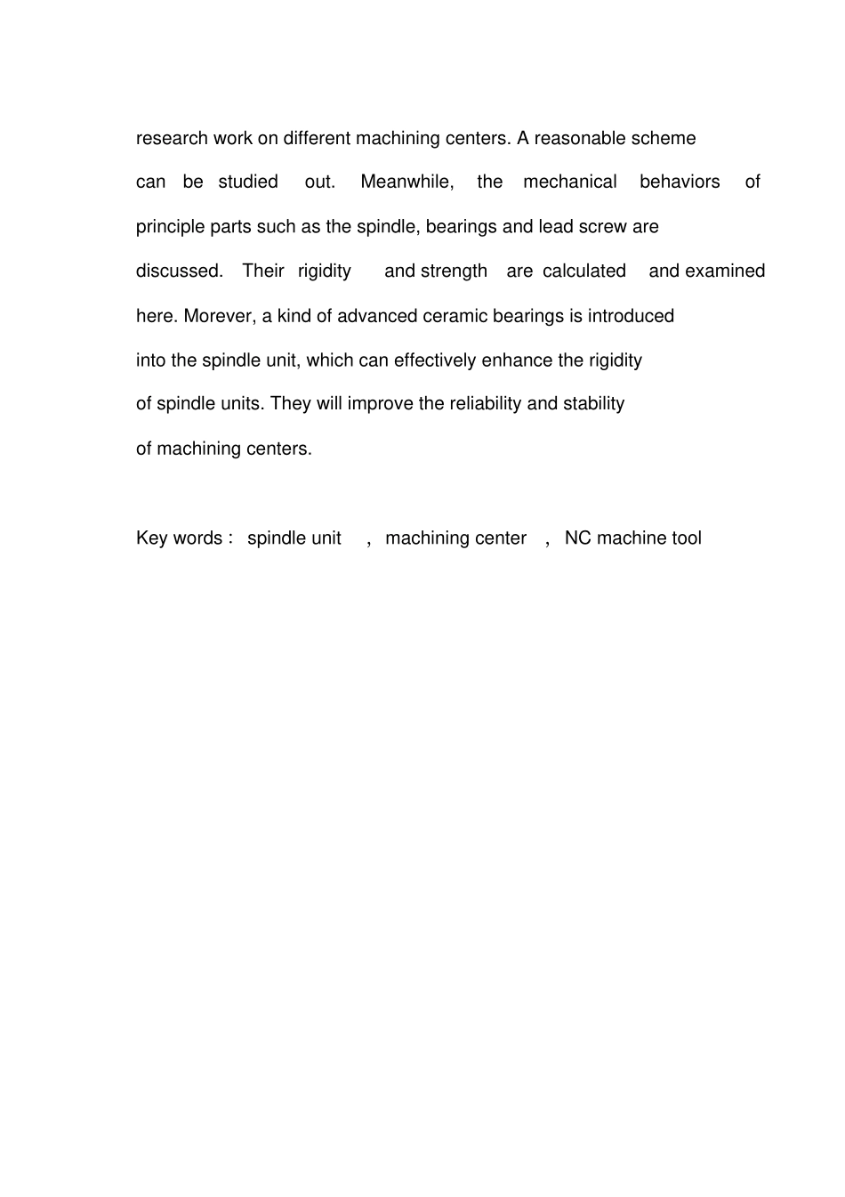 立式加工中心主轴组件的结构设计_第3页