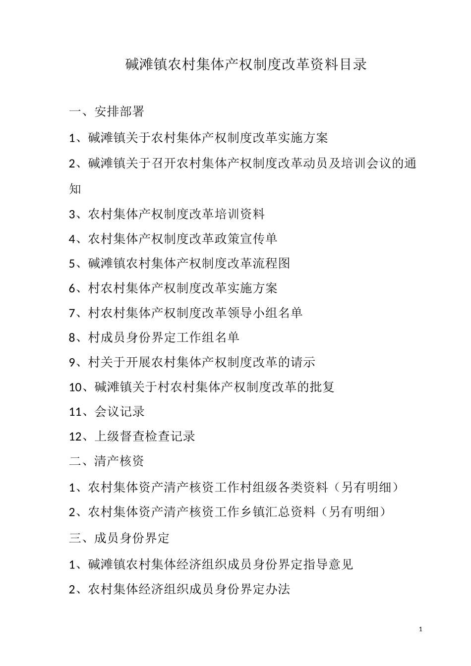农村集体产权制度改革资料目录_第1页