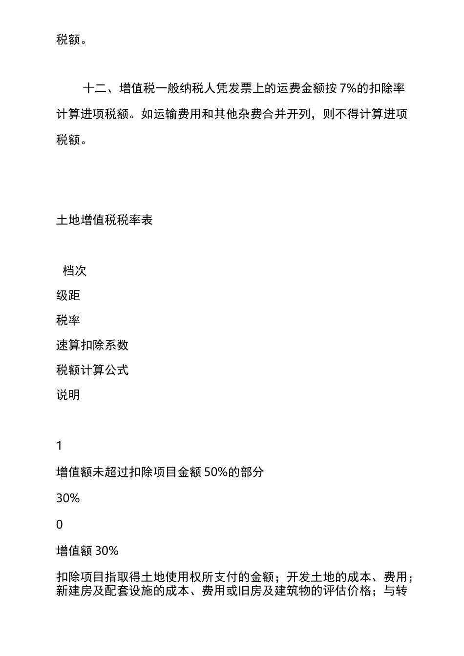 增值税税率表大全_第3页