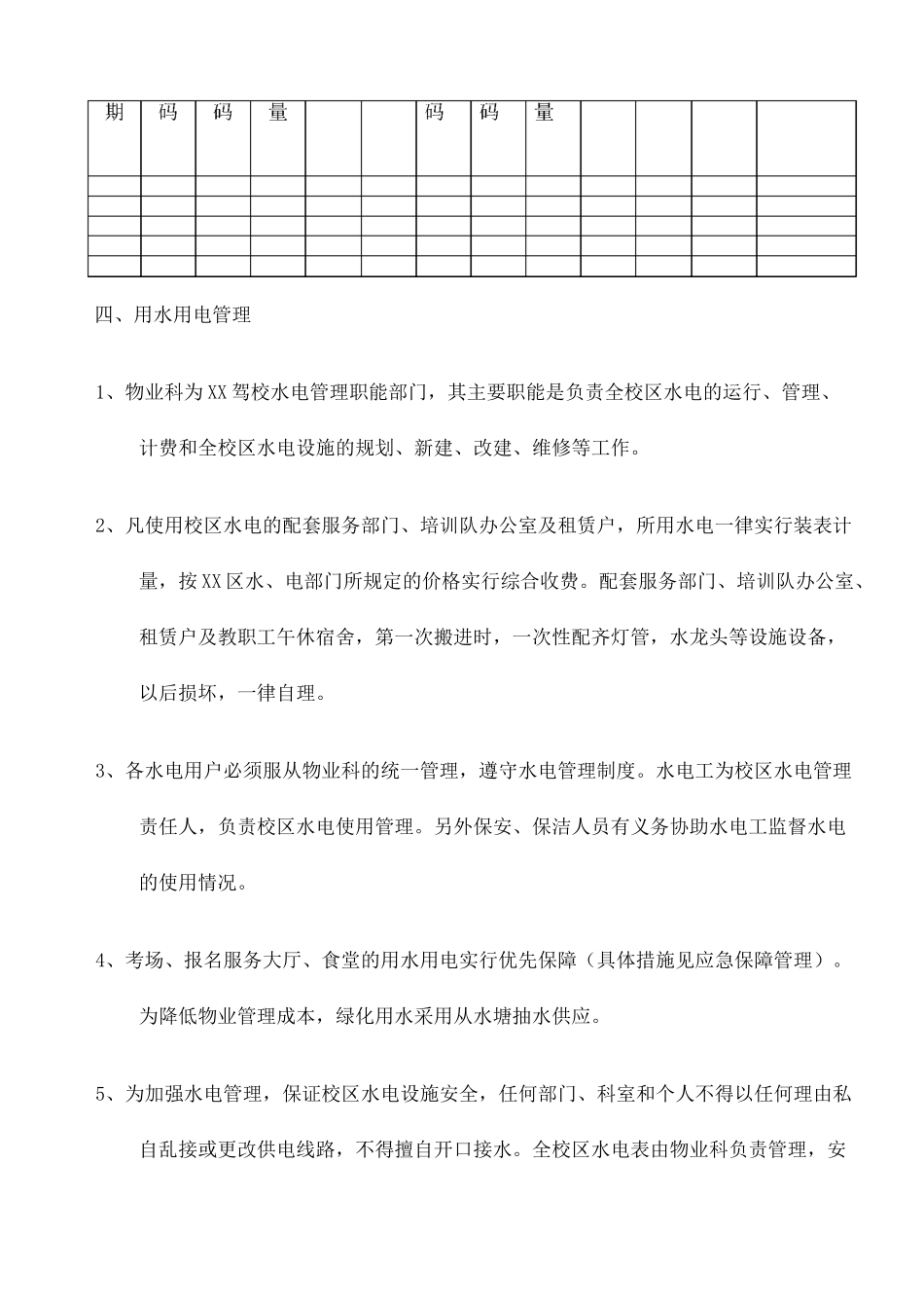 水电保障管理方案_第2页