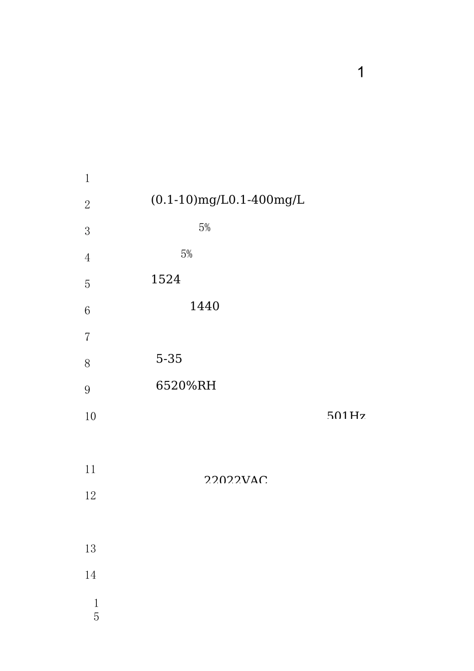 污染源在线监测设备技术要求(附件1)_第1页