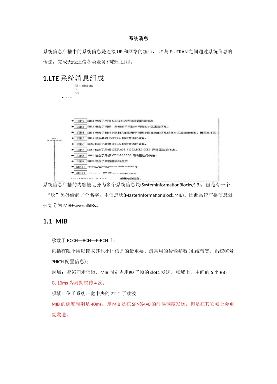 LTE系统消息_第1页