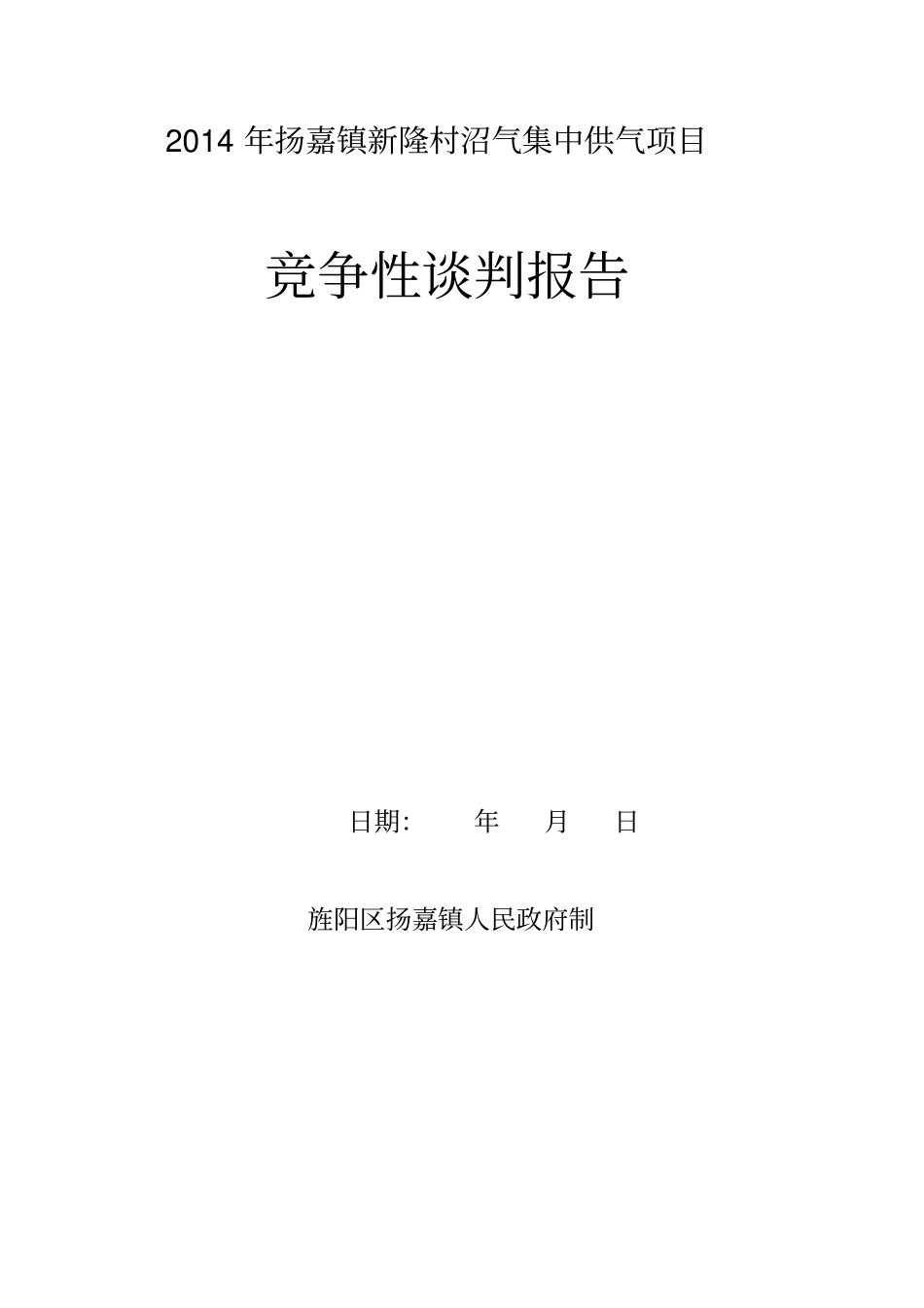竞争性谈判报告空表_第2页