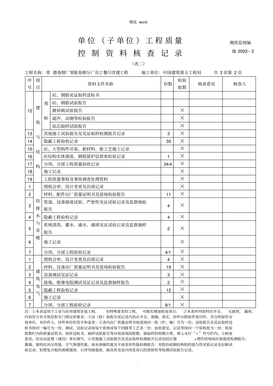 竣工验收记录表_第3页
