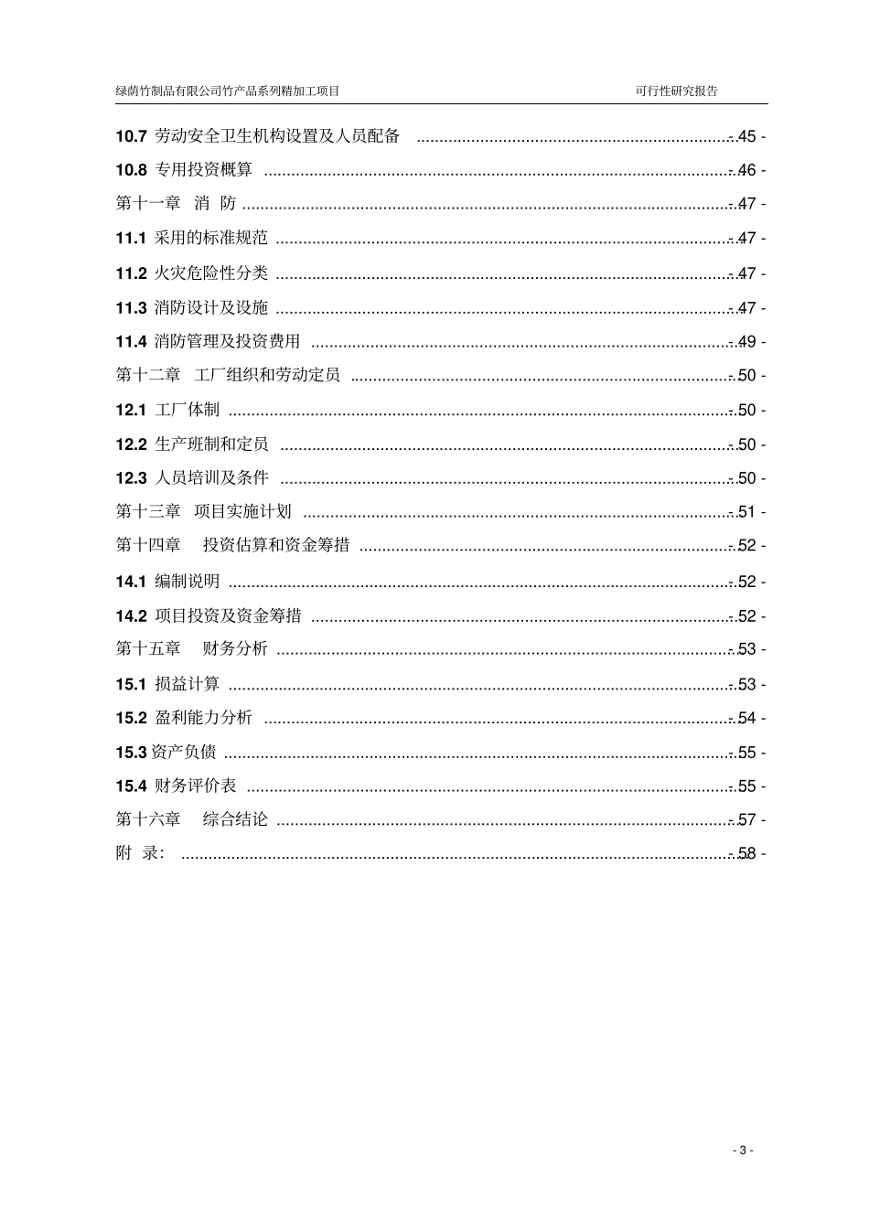 竹产品系列精加工项目可行性研究报告_第3页