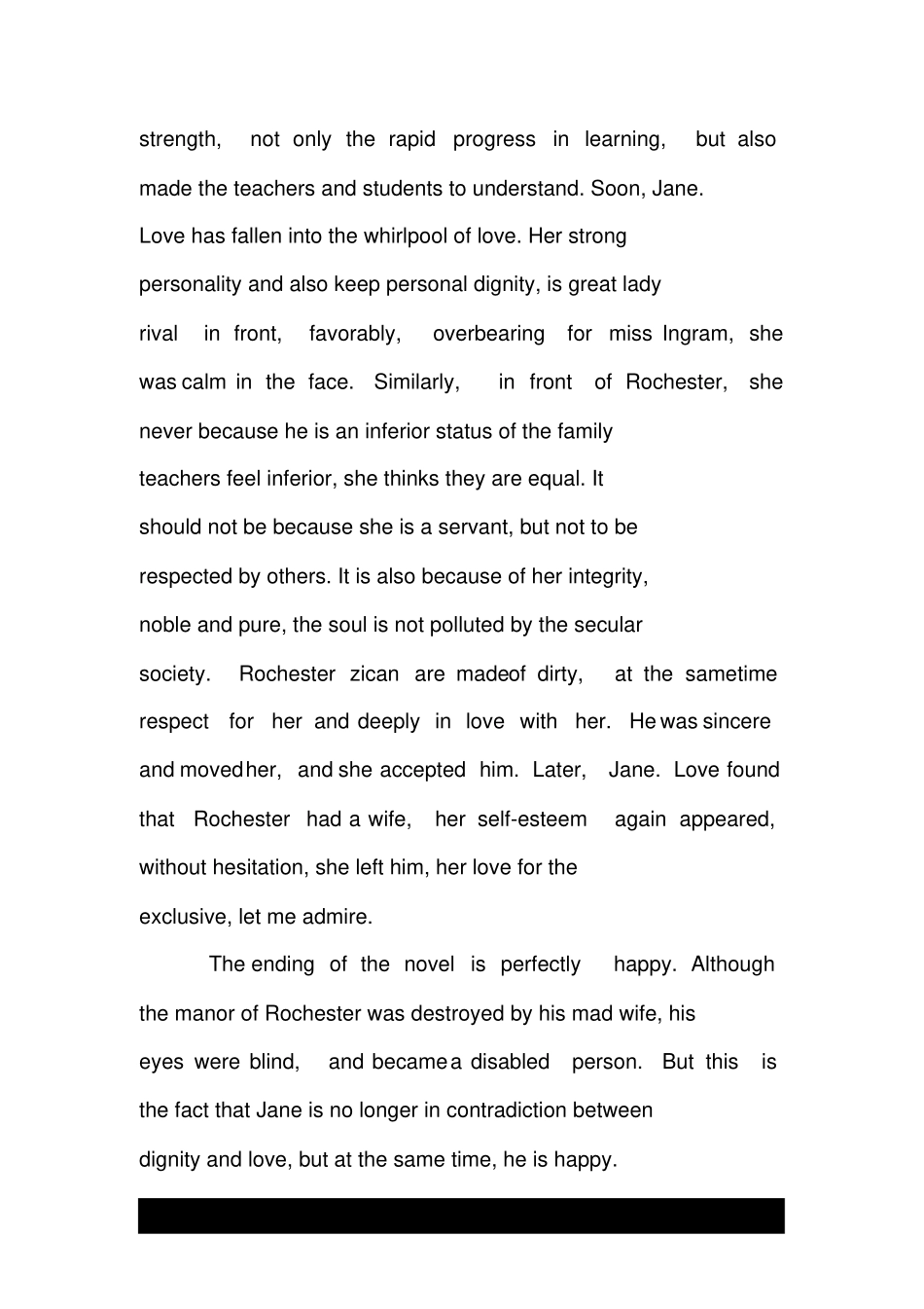 简_爱英文读后感_第3页