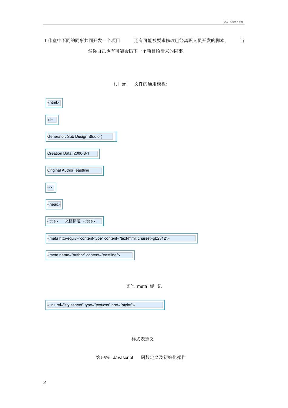 简明htmlcss开发规范_第2页