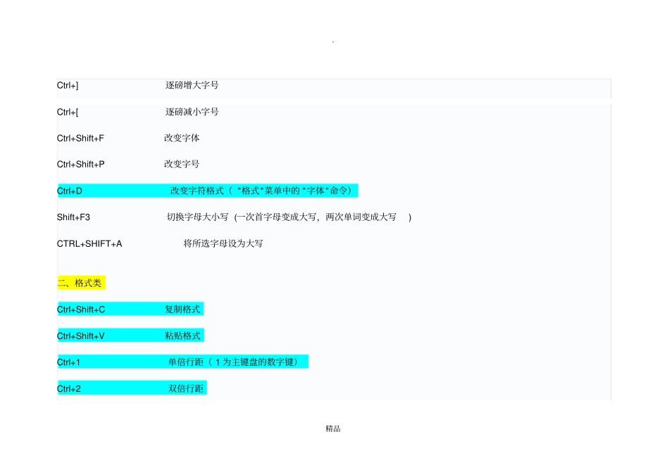 简易常用-文档使用技巧方法大全超全_第2页