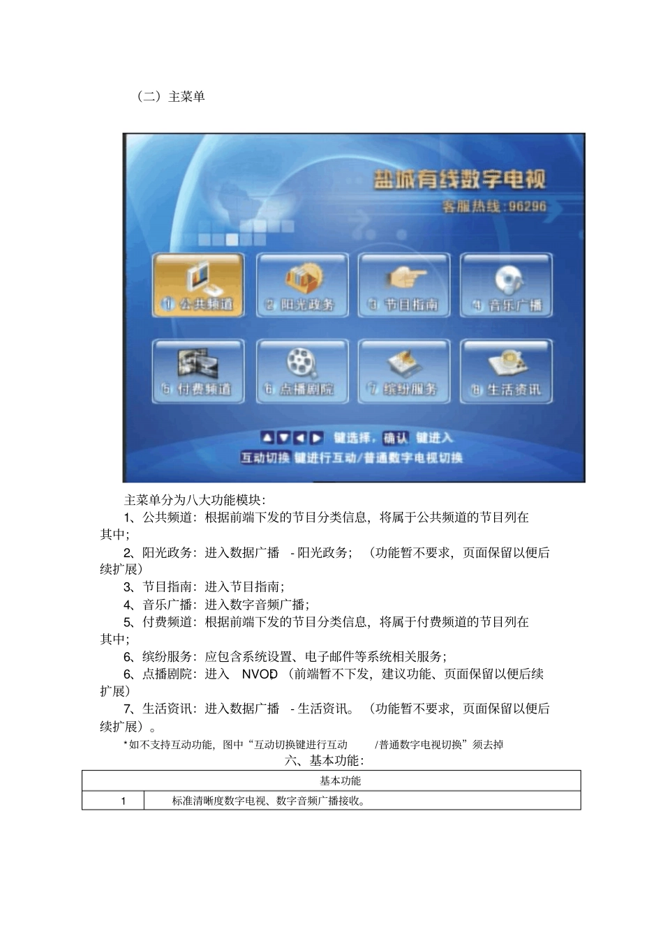 简易机顶盒技术参数_第3页