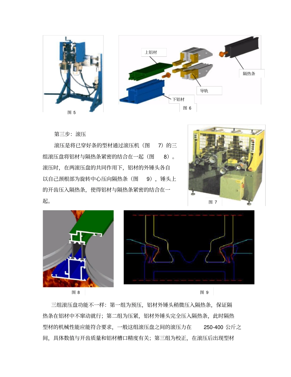 简述穿条式隔热铝型材的复合工艺_第3页