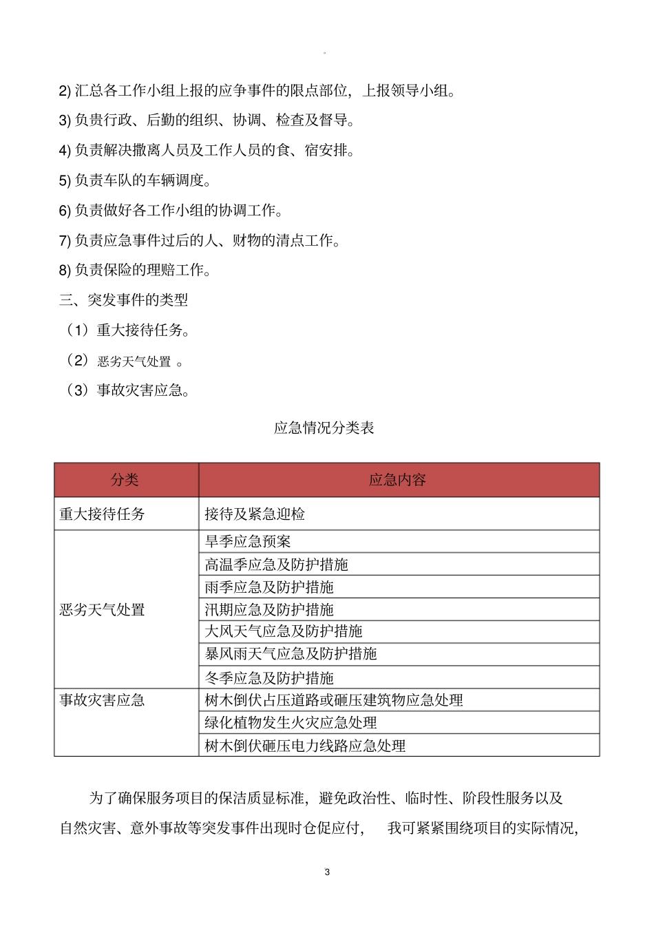 管理预案及紧急情况处理方案_第3页