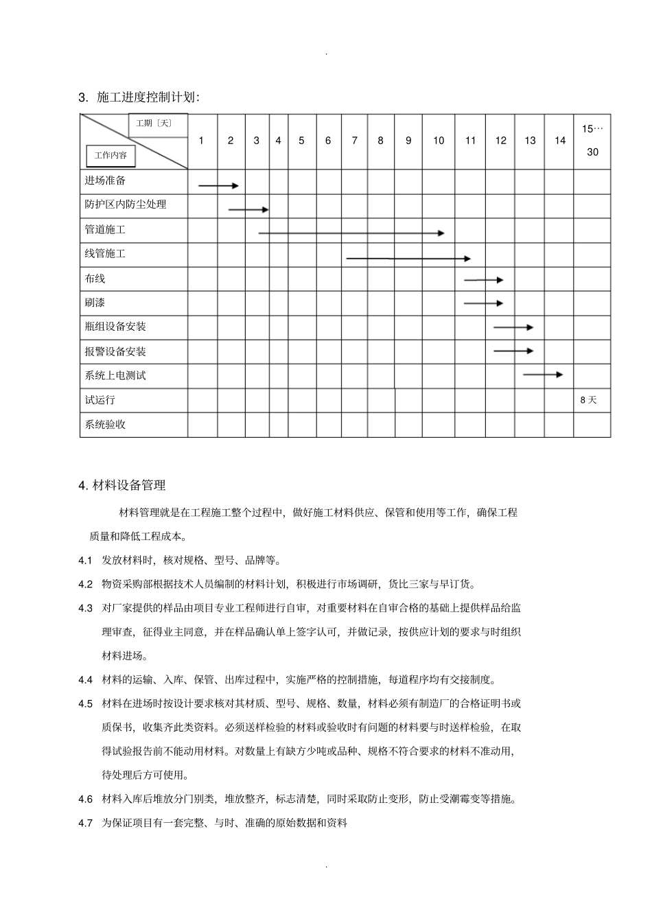 管网七氟丙烷气体消防施工方案_第3页