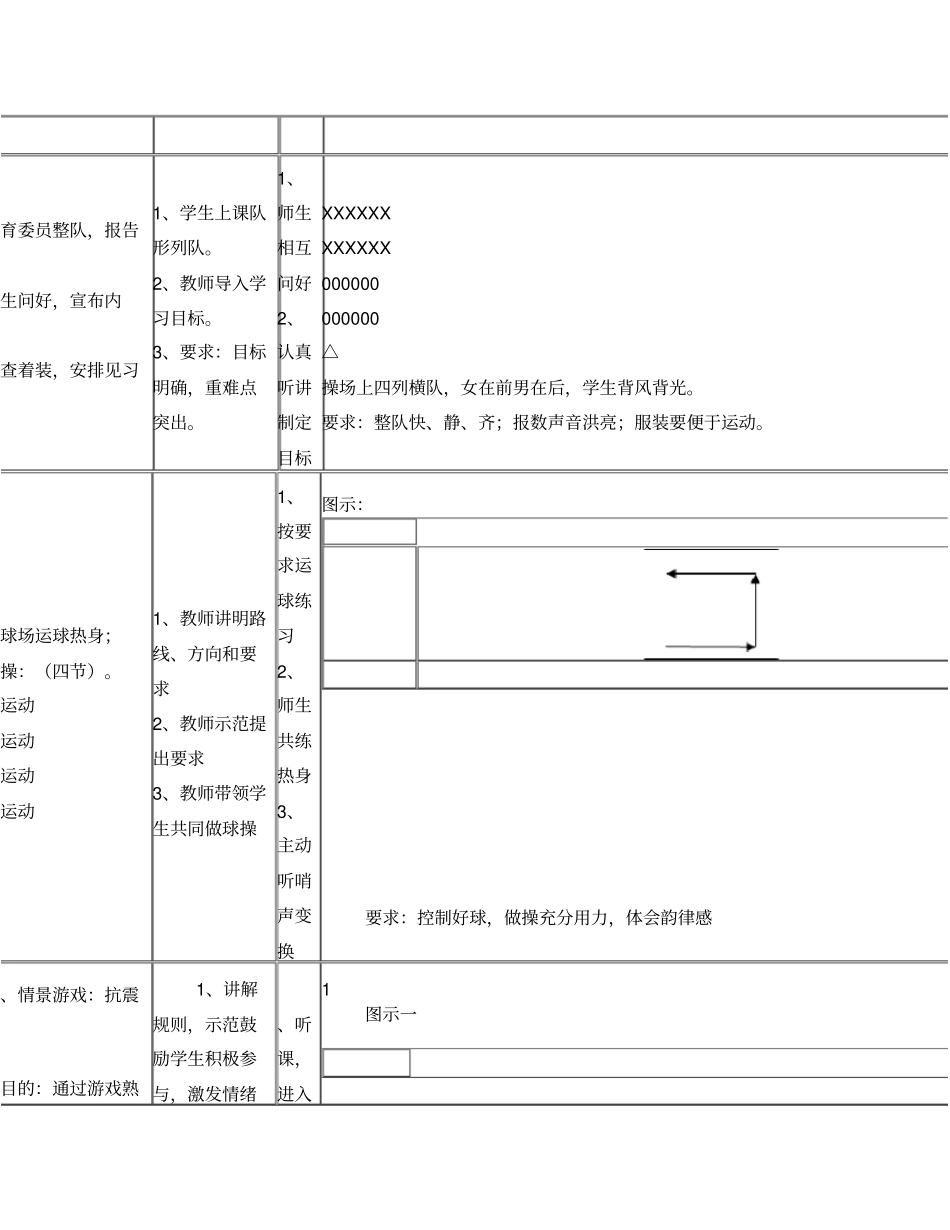 篮球—行进间低手上篮教学设计_第3页