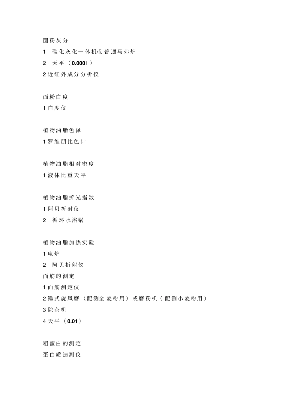 粮油常规检测项目配置仪器_第3页