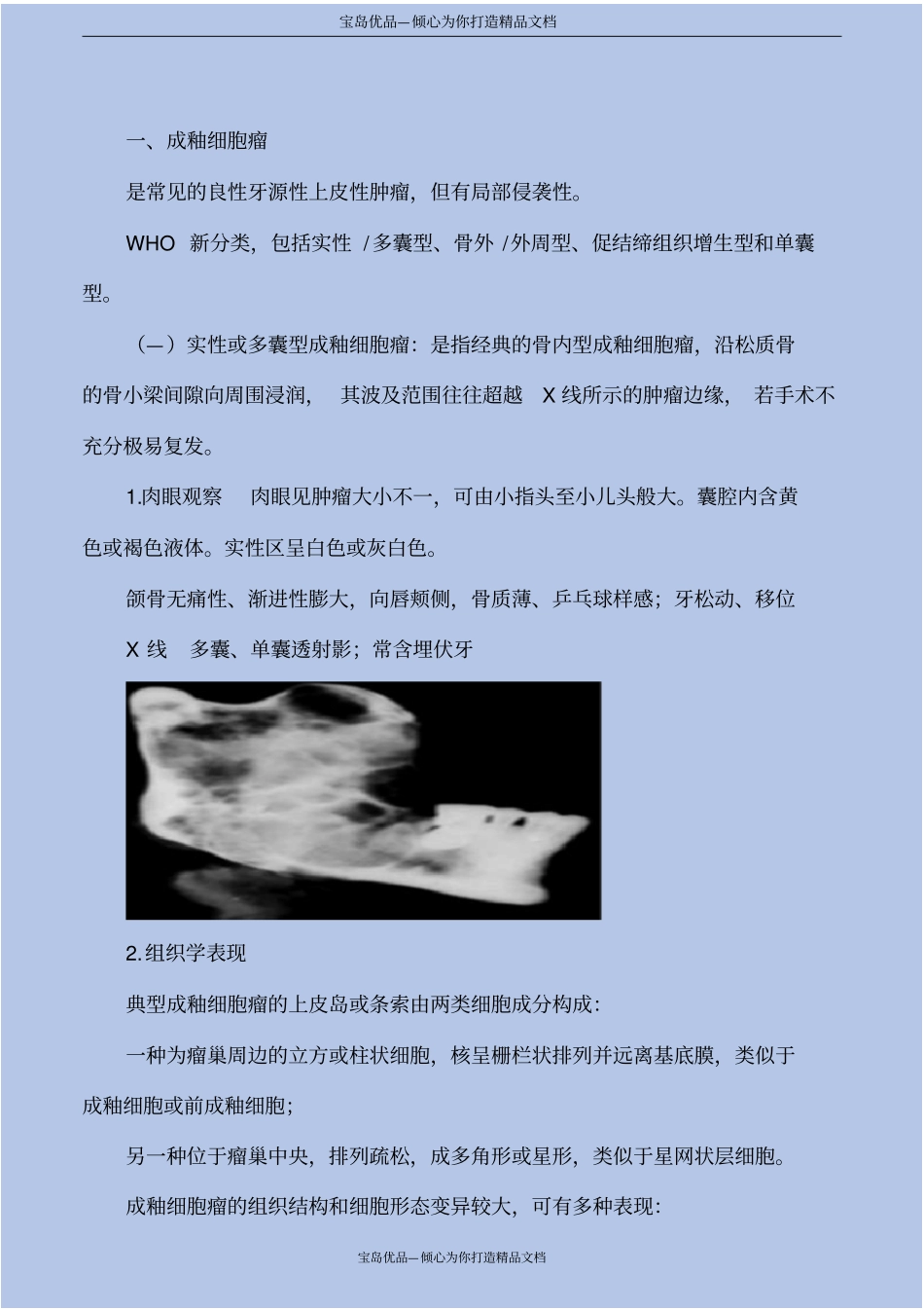 精口腔组织病理学——第十七章牙源性肿瘤_第3页