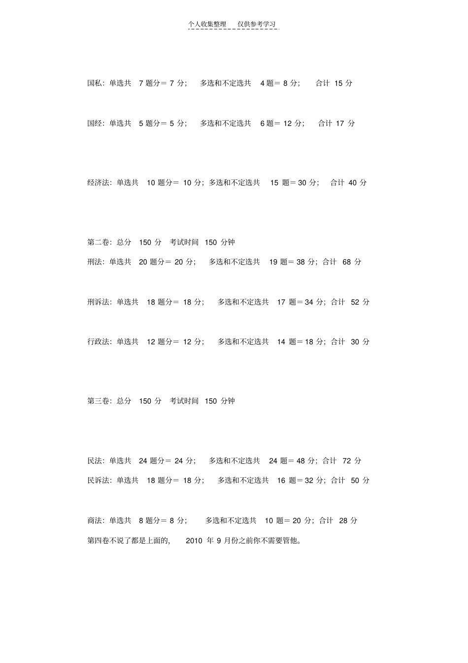 精司法考试经验分享_第2页