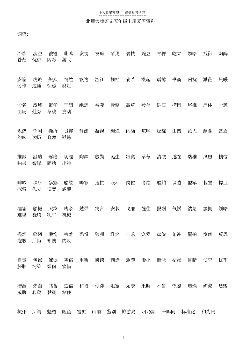 精品知识点归类_第1页