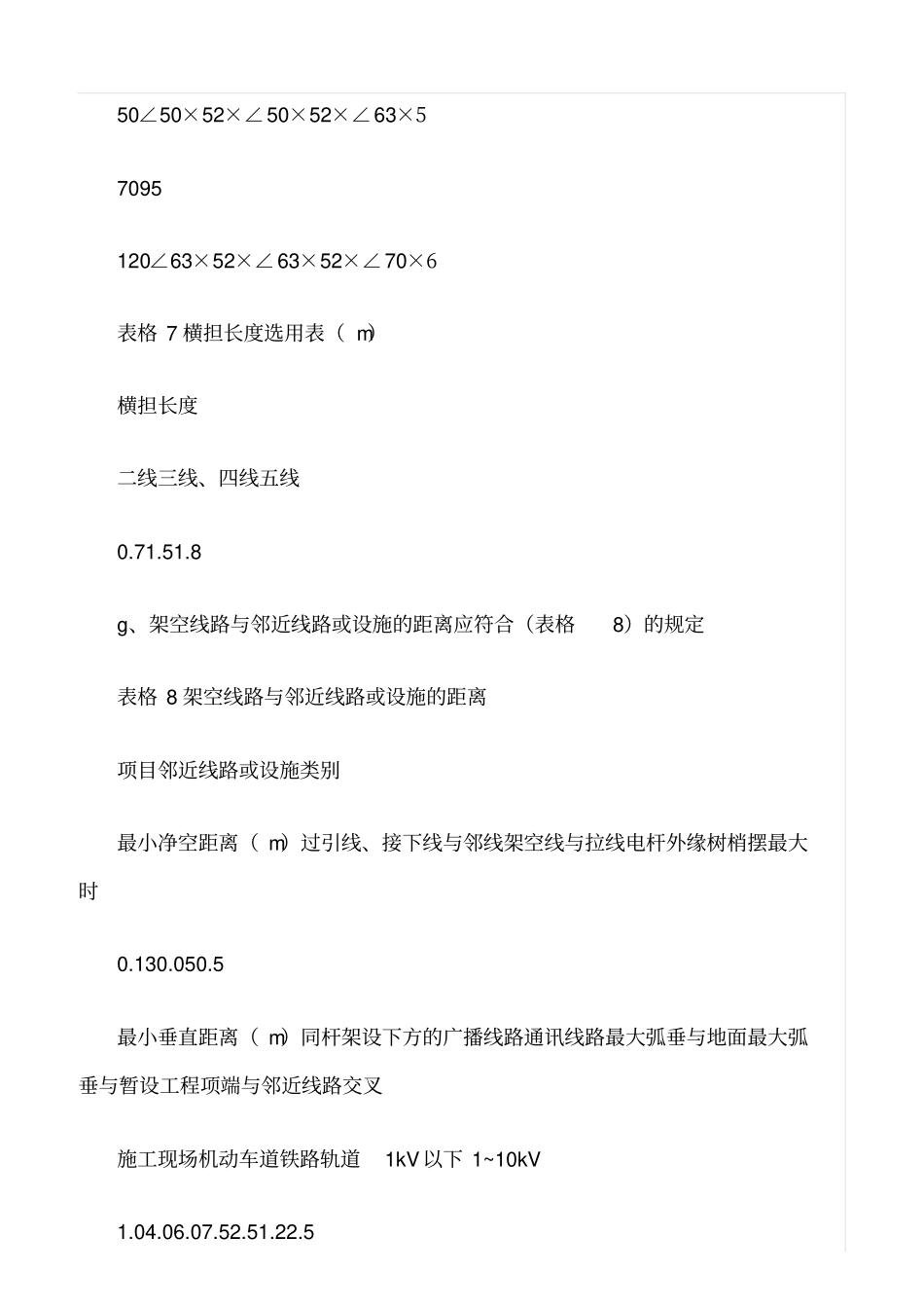 精品范文--配电线路安全施工规范_第3页