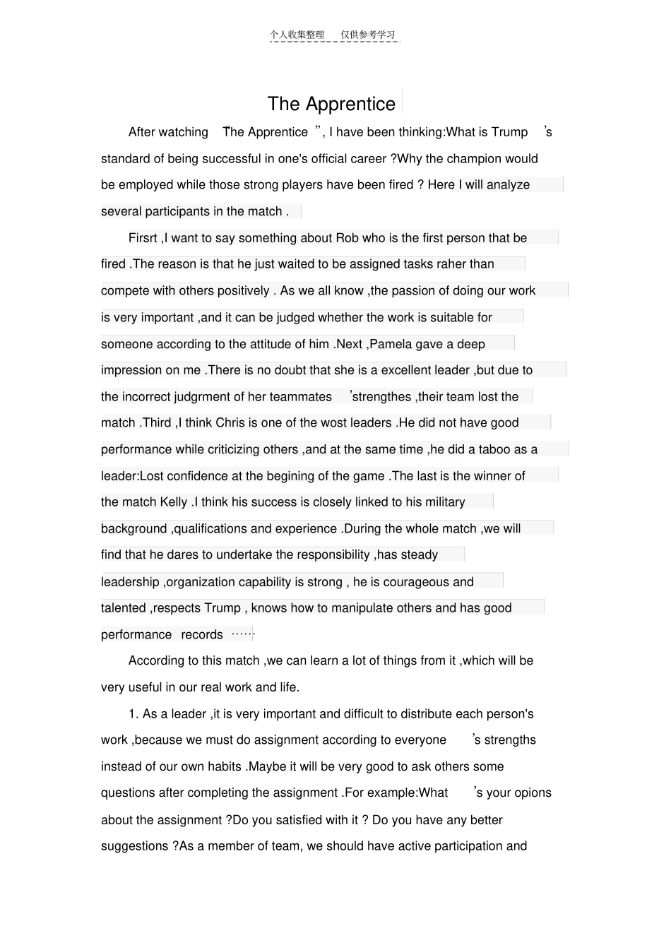 精品飞黄腾达观后感英_第1页