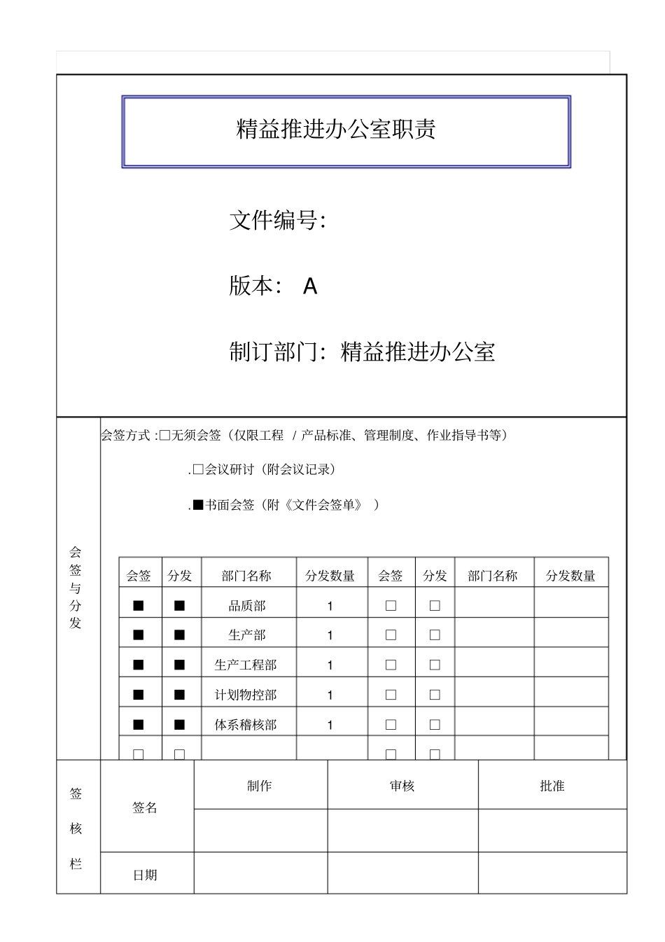 精益推进办公室职责_第1页