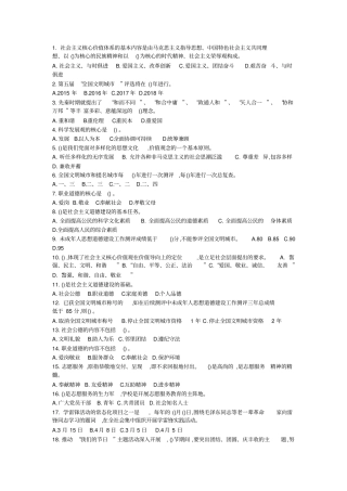 精神文明建设基本知识问答140题带答案