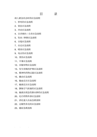 精神科应急处置预案2