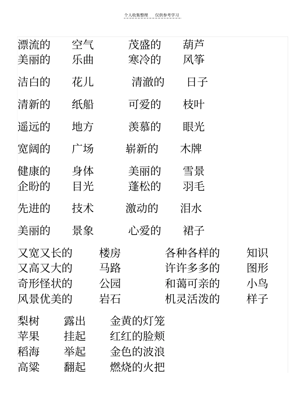 精第三册词语复习_第2页