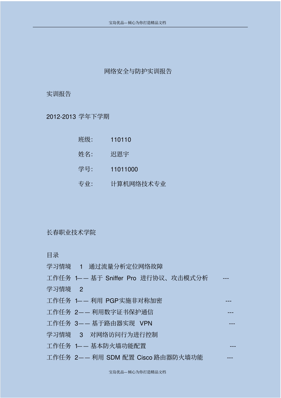 精网络安全与防护实训报告_第2页