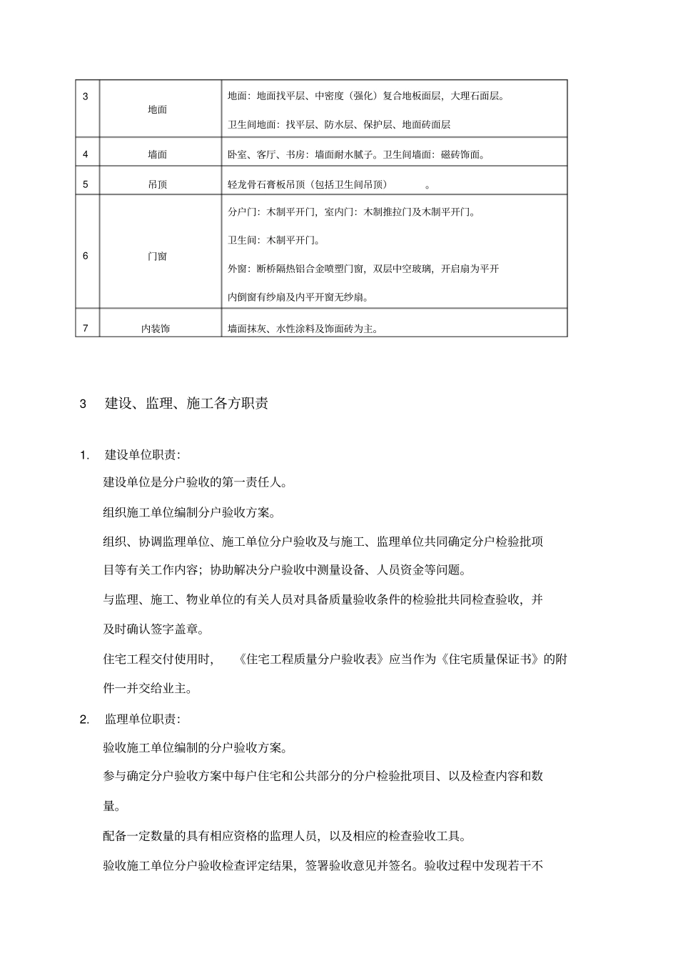 精装修分户验收方案验收计划验收内容验收数量验收标_第2页