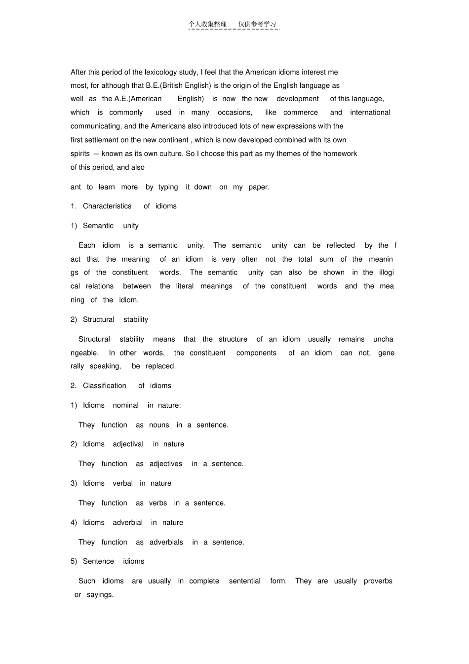 精选IDIOMS_第1页