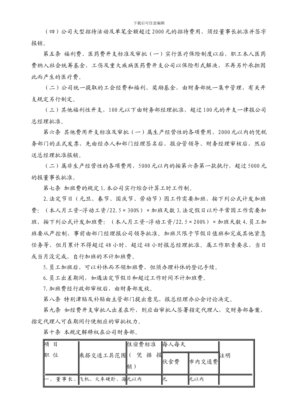 公司财务管理制度及报销程序_第3页