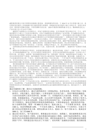 公司销售思路