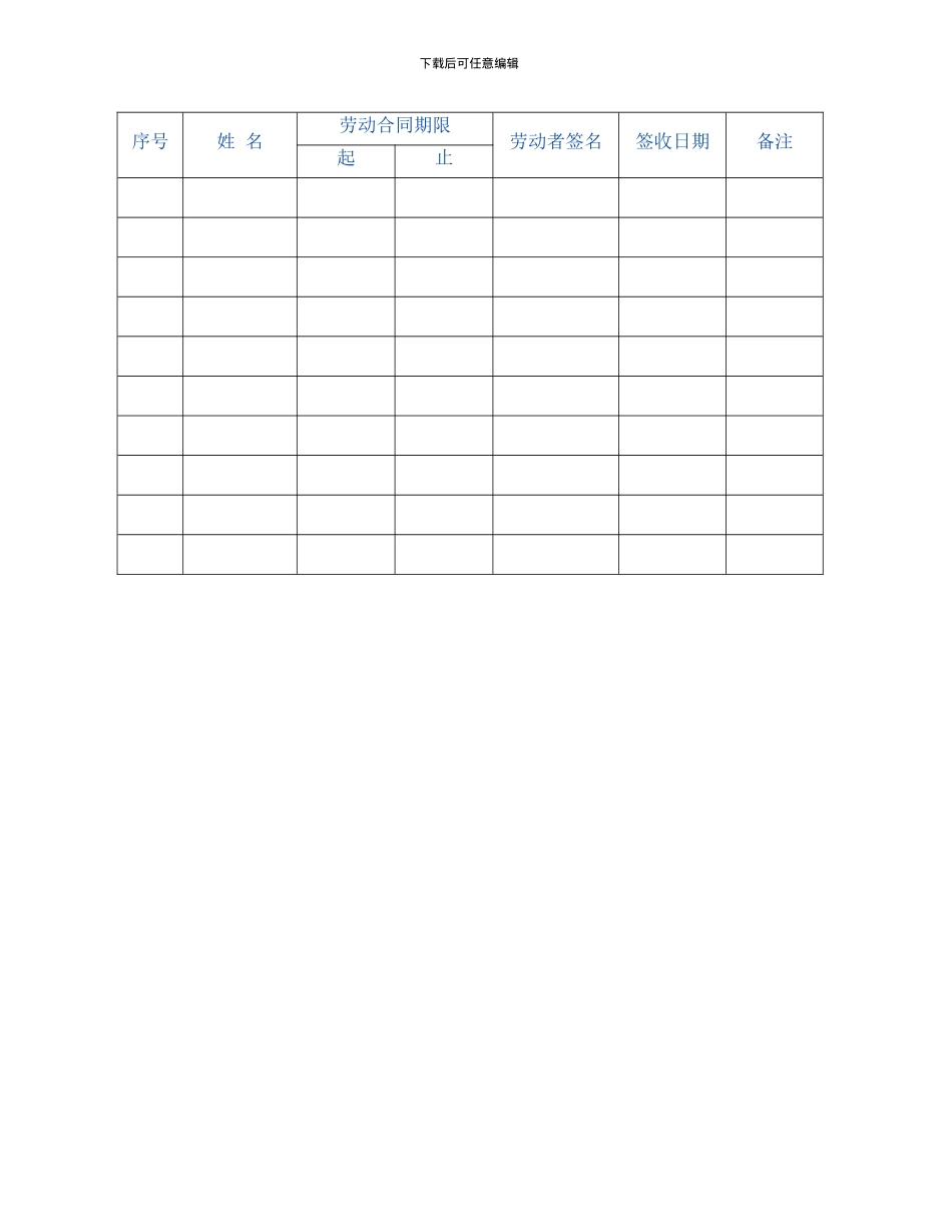 劳动合同签收公示_第3页