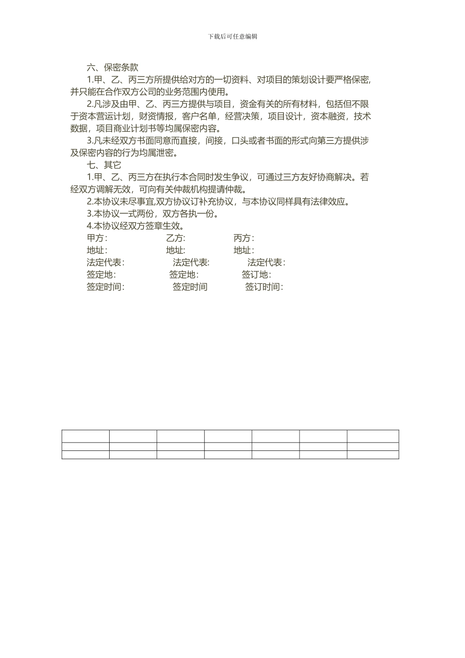 合作经营协议(修改)_第2页