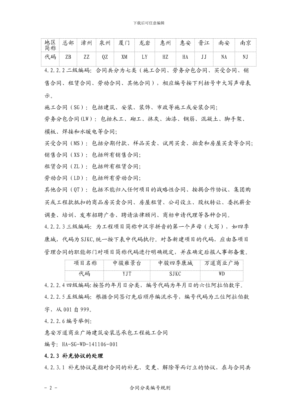 合同分类编号规则_第2页
