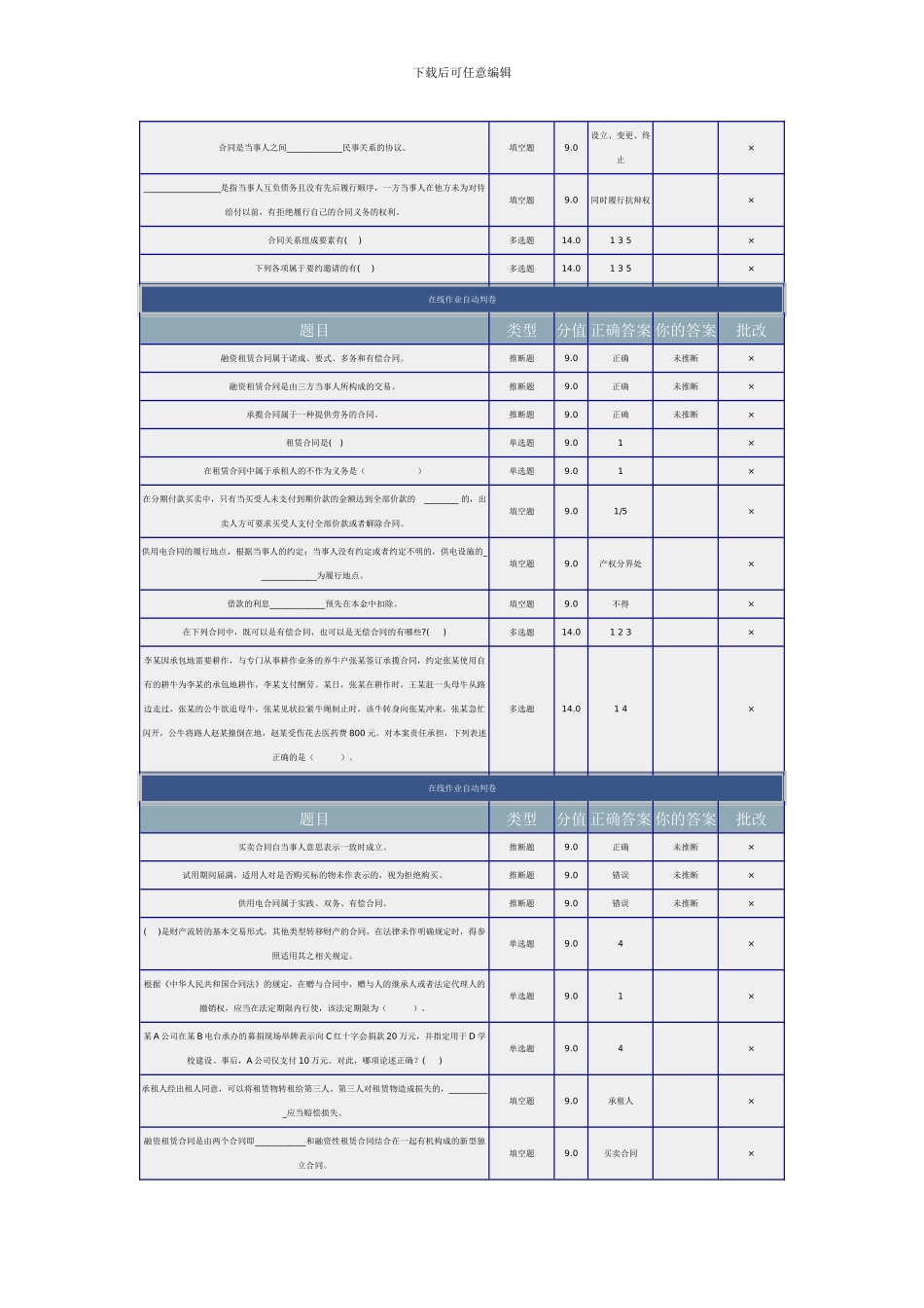合同法-北理-网络教育-作业_第2页
