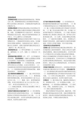 合同管理概念缩印版