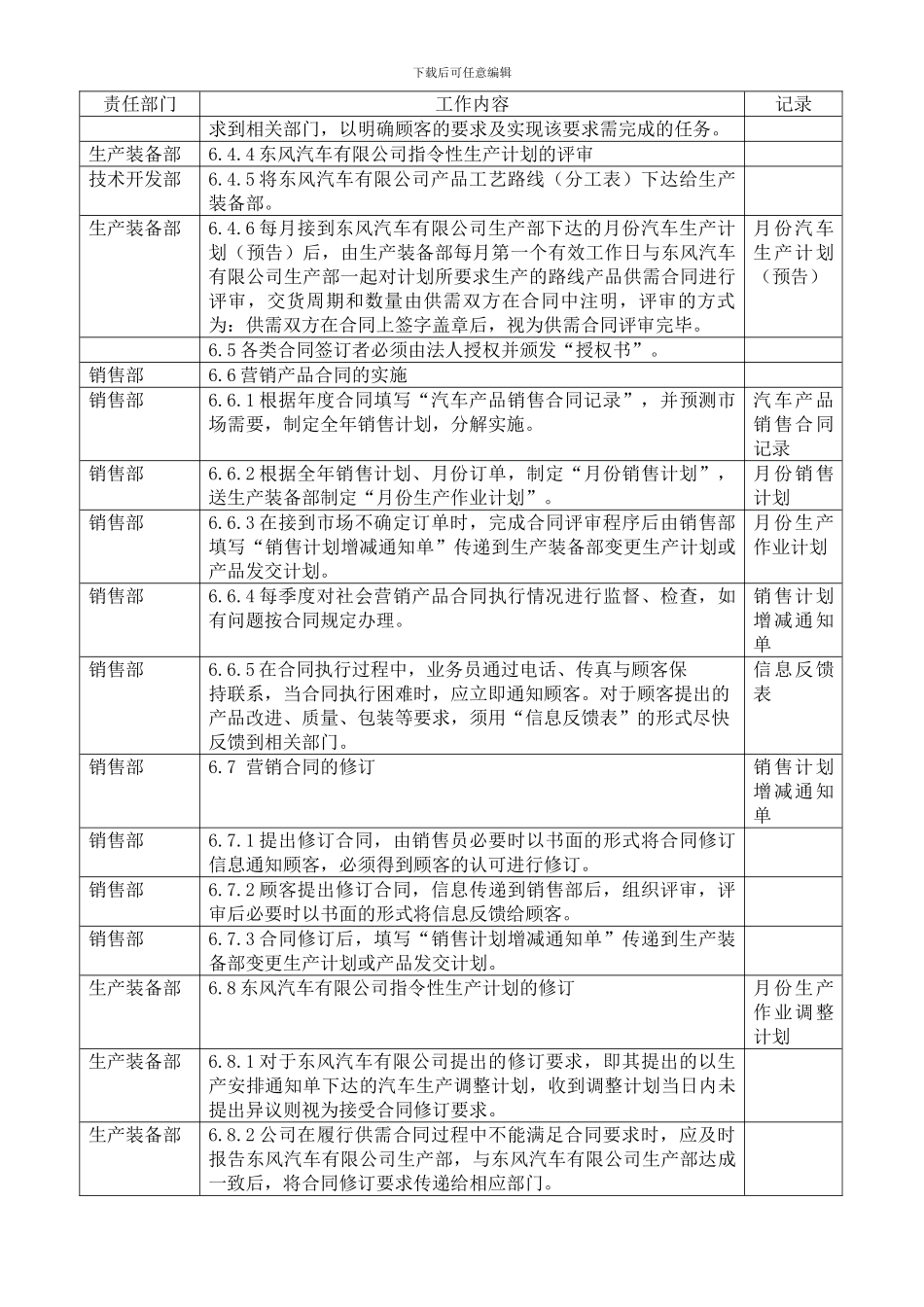 合同评审程序DFCPQEOMS-02_第3页